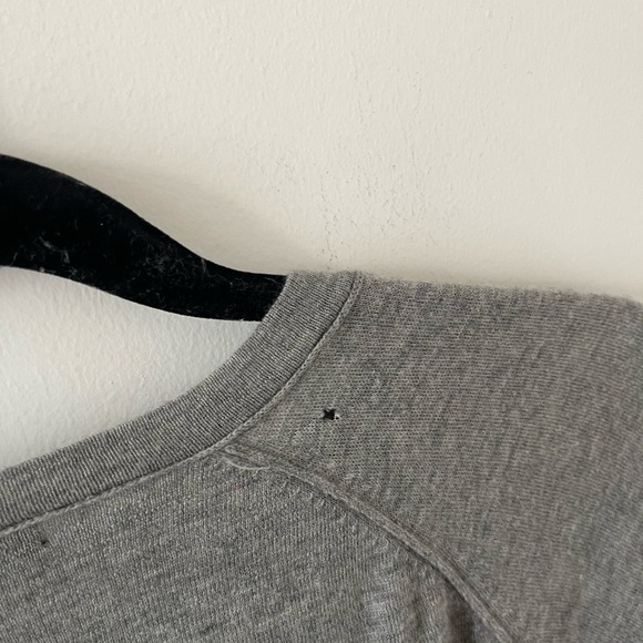 James Perse Grey Long Sleeve Wool Cashmere - Picture 7 of 7